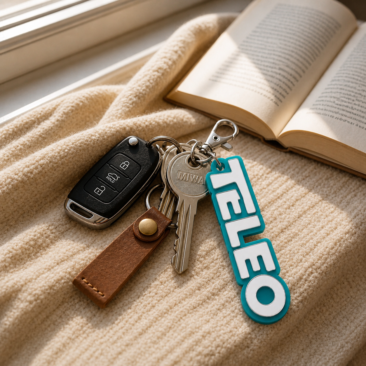 Teleo- Keychain