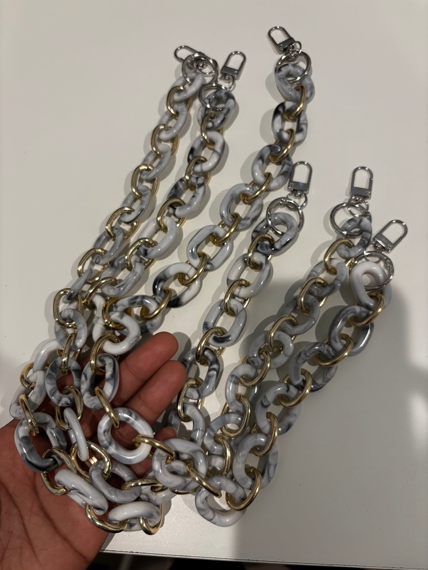 Teleo- Bag Charm| Grey Loop