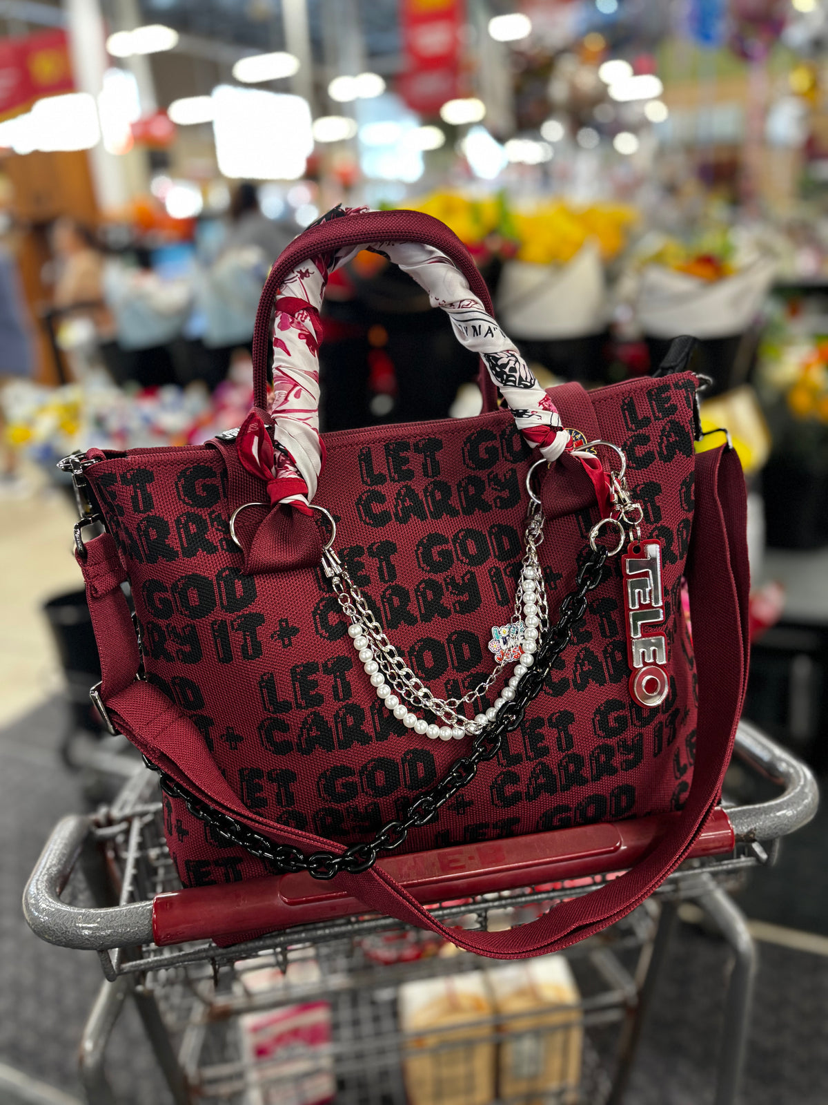 TELEO | Let God Carry It™ |EDEN BUNDLE| ( Hagar+Scarf+Keychain)