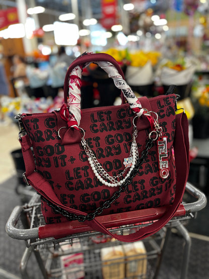 TELEO | Let God Carry It™ |EDEN BUNDLE| ( Hagar+Scarf+Keychain)