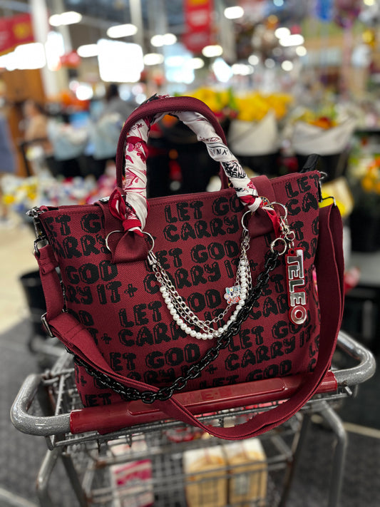 TELEO | Let God Carry It™ |EDEN BUNDLE| ( Hagar+Scarf+Keychain)