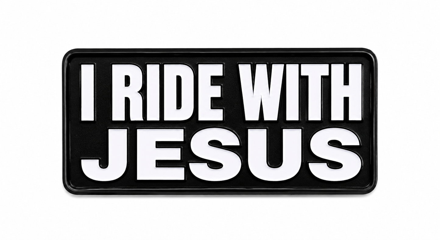 I ride with Jesus| Enamel Pin