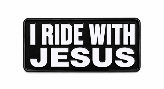 I ride with Jesus| Enamel Pin