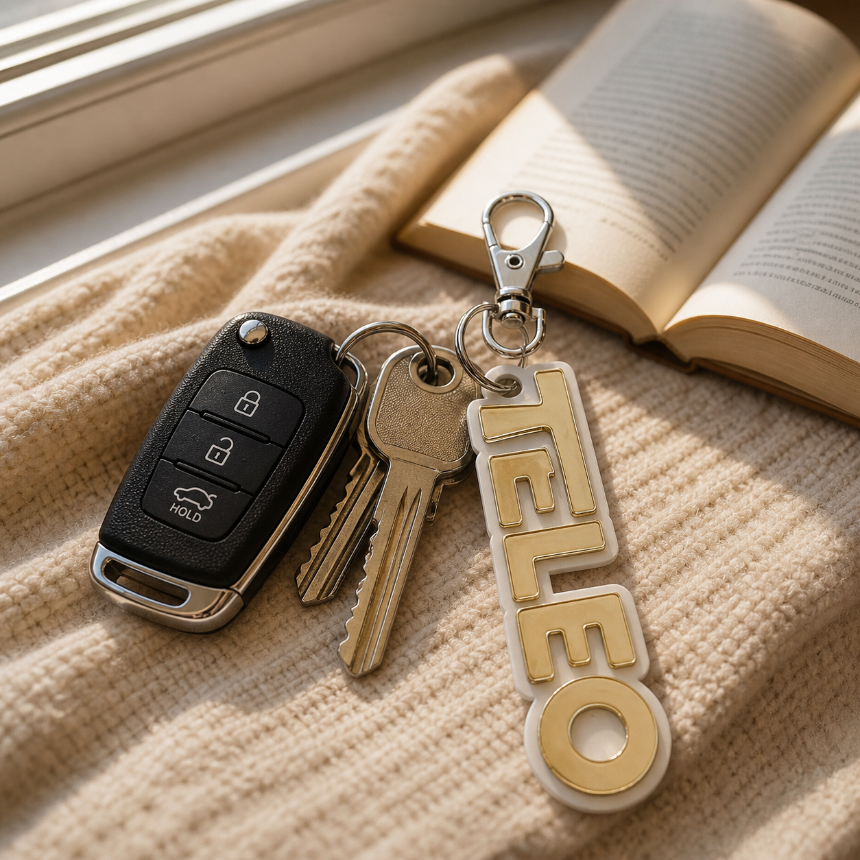 Teleo- Keychain