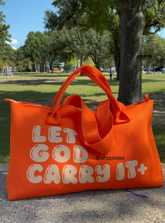TELEO | Let God Carry It™ Genesis Tote|Jireh