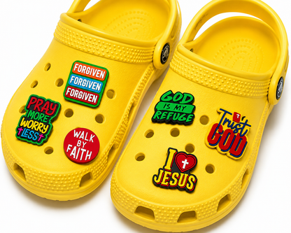 Walk By Faith|Crocs Charm Set