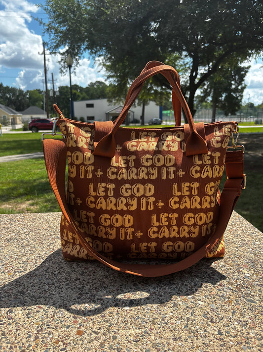 TELEO | Let God Carry It™ Eden Tote|Hannah