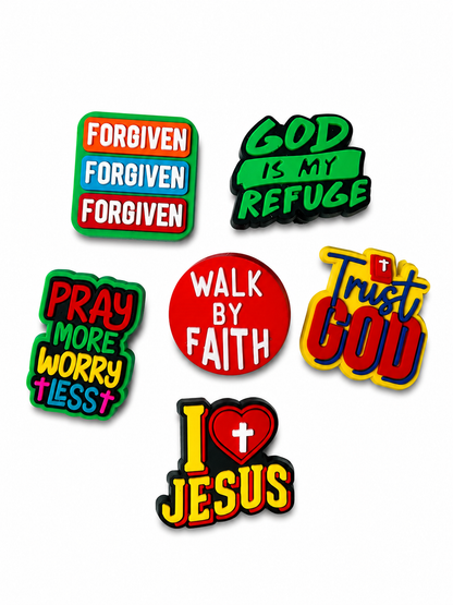 Walk By Faith|Crocs Charm Set