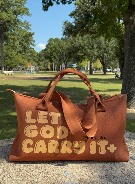 TELEO | Let God Carry It™ Genesis Tote|Hannah