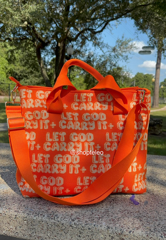 TELEO | Let God Carry It™ Tote EDEN|Jireh