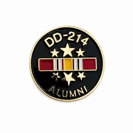 DD-214 Alumni |Enamel Pin