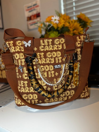 TELEO | Let God Carry It™ Eden Tote|Hannah