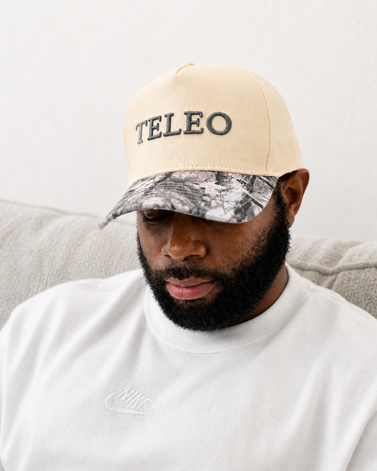 Teleo-SnapBack Hat|Camo Gray