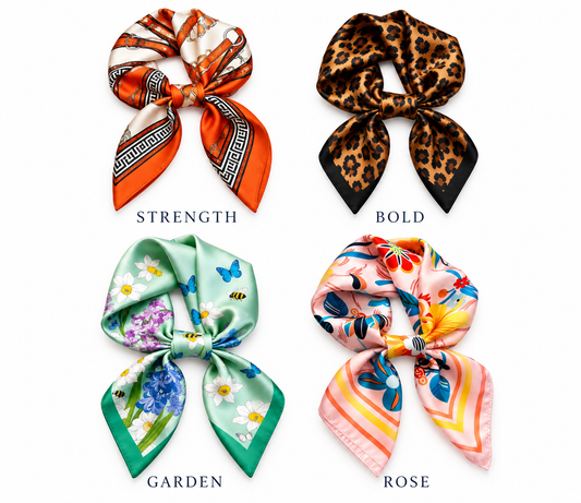 Teleo- Silk Scarves