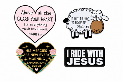 Teleo Faith Pack| Enamel Pins