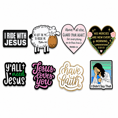 Teleo Faith Pack| Enamel Pins