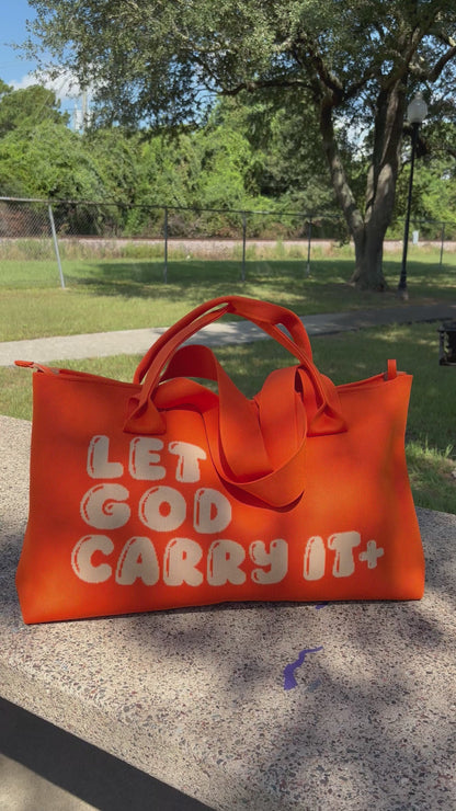 TELEO | Let God Carry It™ Genesis Tote|Jireh